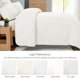 thumbnail image 3 of Juego de cama Exclusivo Mezcla Queen blanco de 3 piezas, 3 of 6