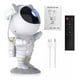thumbnail image 5 of Lampara Led Astronauta De Mesa Proyector Estrellas Vertical Blanco, 5 of 5