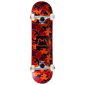 Skate Patineta Gangsta Puzzle 7.75 Completo Armado Negro St