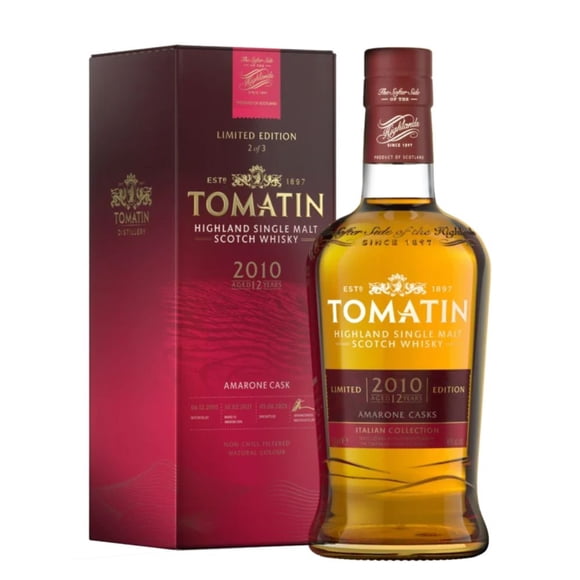 Whisky Tomatin Italian Collection Amarone Edition