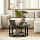 thumbnail image 2 of 2pcs Kit Mesas De Centro 50x50x38 Y 70x70x45 Madera #2, 2 of 3