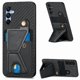 thumbnail image 1 of Funda Resistente para Samsung Galaxy A16 con Tarjetero y Soporte, Diseño Magnético Negro, 1 of 5