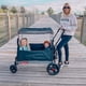 thumbnail image 5 of Folleto de radio Stroller Wagon, plegable, negro, negro, para niños, 5 of 9