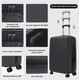 thumbnail image 3 of Maleta Cabina 10 Kg Equipaje + accesorios negro, 3 of 3