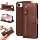 thumbnail image 1 of Funda con Cremallera para iPhone 16e, Carcasa Cartera de Cuero PU con Soporte y Tarjetero, 1 of 5