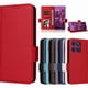 thumbnail image 3 of Funda Cartera para Motorola MOTO Edge 60S Pro Tapa Flip con Ranuras y Soporte Rojo, 3 of 5