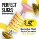 thumbnail image 4 of Descorazonador y rebanador de piña Zulay Kitchen Triple de acero inoxidable, 4 of 9