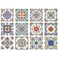 Dekofix - Azulejo Autoadhesivo Decorativo 15X15 Napoles