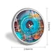 thumbnail image 2 of Annie y Carola-Theme Round Button Badge: Premium Metal Construction, Ideal for High-End Events 2.8 cm, 2 of 6