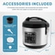 thumbnail image 3 of Arrocera Digital AROMA 2 Qt 8 Tazas Multicocina Antiadherente, 3 of 7