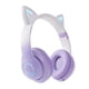 thumbnail image 4 of Auriculares Sobre La Oreja LED HD Estéreo De Haz De Cabeza Ajustable Para Computadora De Juegos Blanco, Púrpura, 4 of 5