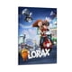thumbnail image 1 of El Lorax Cuadro decorativo colgante - Arte de pared - Póster enmarcado - Decoración de pared - Regalos para familia, amigos y aficionados 40*60 cm, 1 of 6
