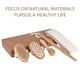 thumbnail image 4 of Juego de cepillos corporales de cepillado en seco para drenaje linfático y exfoliación de la piel. Kit de spa con cerdas naturales. Exfoliante de espalda con mango largo, masajeador y facial para una, 4 of 8