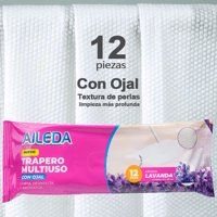 Aileda Trapero Humedo - 12 - Unidad - 1 - 40 Cm - 60 Cm Desechable Húmedo Fragancia De Lavanda