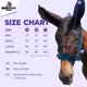 thumbnail image 3 of Máscara Antimoscas Para Burro Azul Con Orejas Largas Y Malla, 3 of 6
