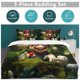 thumbnail image 5 of Super Mario 3-Piece Comforter Set for Bedroom Super Mario Bedding Set for Kids Adults Soft Microfiber Duvet Cover Set with Zipper Closure, 5 of 5
