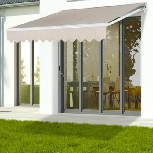 Igpro - Toldo Con Brazo Retractil Terrazas 3x2.5 Mts Crudo