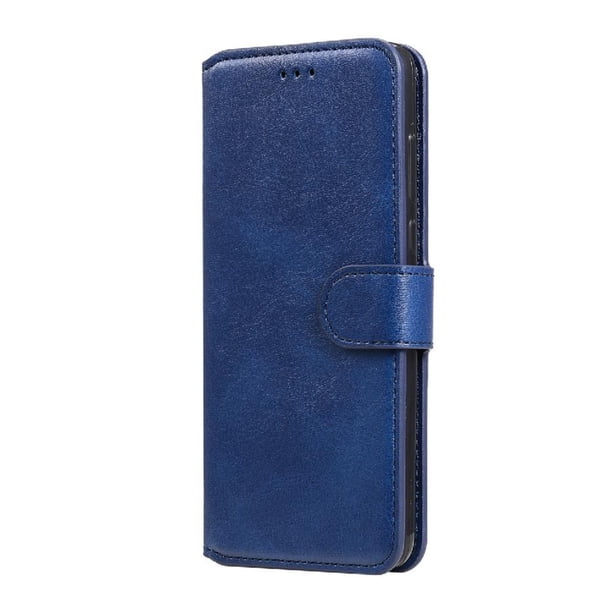 Funda Billetera para Samsung Galaxy S22 Plus con Porta Tarjetas y Soporte Ajustable Azul