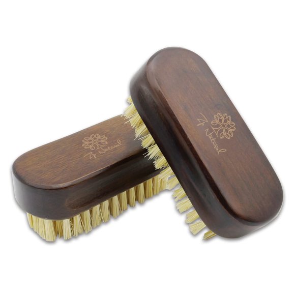 Cepillo de uñas ZP Natural 2 unidades con cerdas de sisal