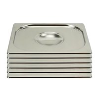 Prochef - Pack 6 Tapas Gastronomicas Para Gn 1/2 Acero Inox