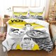 thumbnail image 1 of ed Junji Ito Manga Bedding Set Boys Girls Duvet Cover Pillowcase Bed Kids Adult, 1 of 5