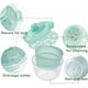 thumbnail image 3 of Centrifugadora de ensaladas Centrifugadora de lechuga grande Diseño de secado rápido Contiene BPA Lavadora de frutas con recipiente, tapete antideslizante y cubierta de seguridad Centrifugadora de ver, 3 of 5