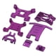 thumbnail image 1 of RC Upgrade Kit Parachoques Delantero Para Wltoys 144001 144002 1:14 Model Car Purple, 1 of 5