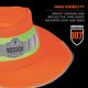 thumbnail image 3 of Gorro Ergodyne GloWear 8935 reflectante de alta visibilidad naranja L/XL, 3 of 6