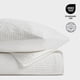 thumbnail image 5 of Juego de colcha EverGrace Queen en blanco marfil con ribete, 5 of 9