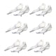 thumbnail image 3 of 12 piezas de pájaros artificiales de espuma simulada, regalo de cumpleaños, pájaro blanco para paisaje, césped, exteriores, exhibiciones de temporada, 3 of 5
