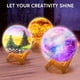 thumbnail image 3 of Moon Lamp Craft Kit Klever Kits DIY 3D Moon Night Light, 3 of 7