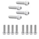 thumbnail image 2 of 12 Unids Bicicleta Tallo Tornillos Botella de Agua Pernos Jaula Tornillos Tornillo de Plata M7, 2 of 3