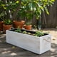 thumbnail image 1 of Jardinera de madera, pintada y barnizada., 1 of 2