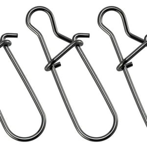 Duolock Fastlock Snap Para Pesca Silver Wave Niquel #3 (X10)