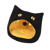 Ioensy - Nido Para Gatos Semicerrado, Suave, Práctico Y Exclusivo, Cama Para Mascotas Para Hámster, Cachorro, Perro, 36 Cm X 36 Cm X 36 Cm