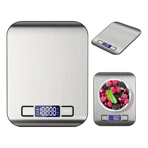 Genérico - Balanza Digital Cocina Casatua Acero Inoxidable 5Kg