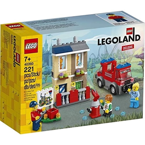 Set Lego Legoland Fire Academy 40393 Con 3 Minifiguras, 221 Piezas