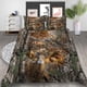 thumbnail image 1 of Black Cat Scary Skull Forest Tree Gamer Truck Quilt Duvet Cover Set3-Piece Bedding Set, 1 of 4