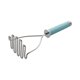 thumbnail image 1 of Masher KitchenAid Gourmet, acero inoxidable, 26 cm, color aguamarina, 1 of 6