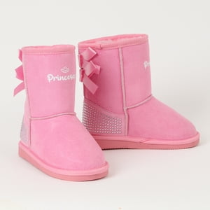 Disney - Botas Con Chiporro Princesa Con Lazo Y Cristales Brillantes - Niña