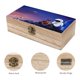 thumbnail image 3 of WALL·E Caja Organizadora de Madera Rústica - Caja Decorativa Multifuncional para Escritorio, Hogar, Oficina, Joyas y Manualidades, 3 of 6