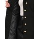 thumbnail image 5 of INSPIRE CHIC Abrigo de Guisante para Mujer Invierno Cuello Alto Botón Abajo Abrigos de Medio Largo con Cinturón M Negro, 5 of 6