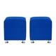 thumbnail image 1 of Set Pouf Cali 1c Felpa 12 Azul Rey, 1 of 5