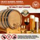 thumbnail image 5 of Barril de roble para añejamiento THOUSAND OAKS BARREL de 2 L con soporte y grifo, 5 of 8