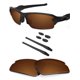 thumbnail image 1 of Kit de lentes y calcetines de repuesto para Oakley Flak 2.0 OO9295, 1 of 7