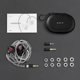 thumbnail image 5 of Auriculares intrauditivos AZLA Horizon 2 con cable y micrófono rojo, 5 of 5