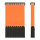 thumbnail image 4 of 10x Cinturones De Ca?a De Pescar Corbatas Elásticas Tirantes De Ca?a Giratoria Naranja, 4 of 5