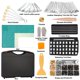 thumbnail image 4 of Kit de Herramientas de Costura BAGERLA – 273 Piezas para Cuero, 4 of 8