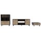 thumbnail image 2 of Rack 65 Pulgadas Kaia Wengue/Miel + Bar + Mesa de Centro, 2 of 11
