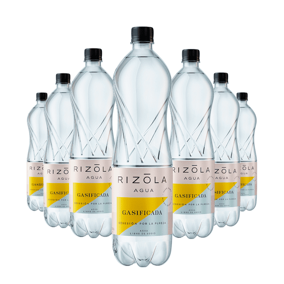 Agua Con Gas Rizola 1,5L Pack X6 Unidades